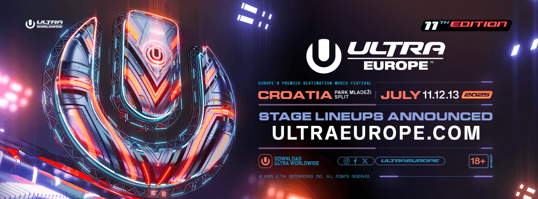 Ultra Europe 2025 Stage Lineups